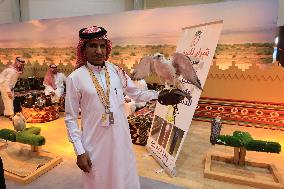 SAUDI ARABIA-RIYADH-FALCONS AND HUNTING EXHIBITION