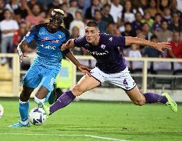 (SP)ITALY-FLORENCE-FOOTBALL-SERIE A-FIORENTINA VS NAPOLI