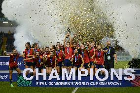 (SP)COSTA RICA-SAN JOSE-SOCCER-FIFA U20 WOMEN'S WORLD CUP-AWARDING CEREMONY