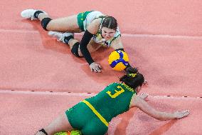 (SP)THE PHILIPPINES-PASIG CITY-VOLLEYBALL-AVC CUP-WOMEN-IRAN VS AUSTRALIA