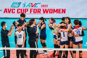 (SP)THE PHILIPPINES-PASIG CITY-VOLLEYBALL-AVC CUP-WOMEN-5-6TH PLACE CLASSIFICATION MATCH-CHINESE TAIPEI VS THE PHILIPPINES