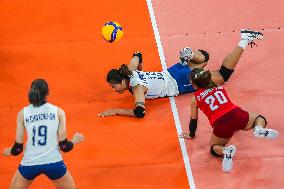 (SP)THE PHILIPPINES-PASIG CITY-VOLLEYBALL-AVC CUP-WOMEN-3RD PLACE-THAILAND VS VIETNAM