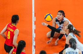 (SP)THE PHILIPPINES-PASIG CITY-VOLLEYBALL-AVC CUP-WOMEN-3RD PLACE-THAILAND VS VIETNAM