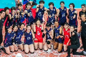 (SP)THE PHILIPPINES-PASIG CITY-VOLLEYBALL-AVC CUP-WOMEN-FINAL-CHINA VS JAPAN