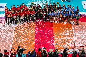 (SP)THE PHILIPPINES-PASIG CITY-VOLLEYBALL-AVC CUP-WOMEN-AWARDING CEREMONY