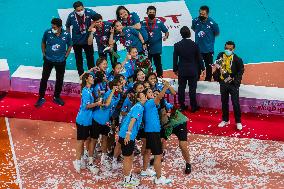 (SP)THE PHILIPPINES-PASIG CITY-VOLLEYBALL-AVC CUP-WOMEN-AWARDING CEREMONY