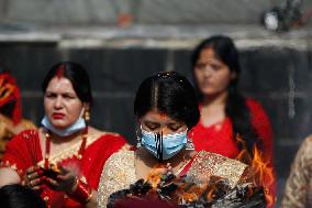 NEPAL-KATHMANDU-TEEJ FESTIVAL