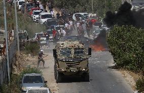 MIDEAST-NABLUS-CLASHES