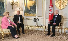 TUNISIA-TUNIS-PRESIDENT-U.S.-ASSISTANT SECRETARY OF STATE-MEETING