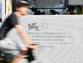 ITALY-VENICE-FILM FESTIVAL-PREPARATION