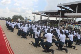 SOUTH SUDAN-JUBA-UNIFIED FORCES-GRADUATION