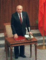 Mikhail Gorbachev in 1990