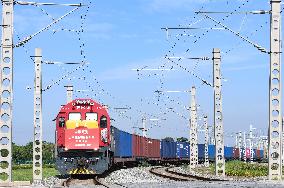 CHINA-SHAANXI-EUROPE-FREIGHT TRAIN-ARRIVAL (CN)