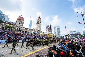 MALAYSIA-KUALA LUMPUR-INDEPENDENCE-65TH ANNIVERSARY