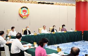 CHINA-BEIJING-CPPCC-WANG YANG-BIWEEKLY CONSULTATION SESSION (CN)