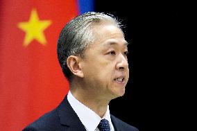 Chinese Foreign Ministry spokesman Wang