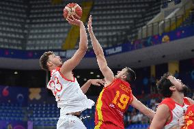 (SP)GEORGIA-TBILISI-BASKETBALL-FIBA EUROBASKET 2022-GROUP STAGE-TÜRKIYE VS MONTENEGRO