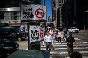 U.S.-NEW YORK-GUN-FREE ZONE