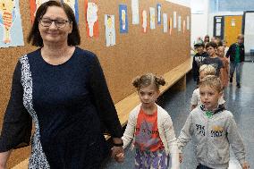 SLOVENIA-LJUBLJANA-FIRST SCHOOL DAY