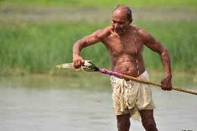INDIA-ASSAM-NAGAON-WETLAND FISHERS