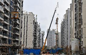 CHINA-HAINAN-JIANGDONG NEW AREA-COVID-19-CONSTRUCTION (CN)