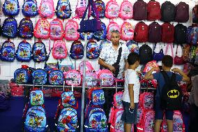 EGYPT-CAIRO-SCHOOL SUPPLIES FAIR