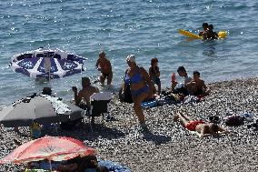 TÜRKIYE-ANTALYA-ELDERLY EUROPEAN-TOURISM