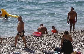 TÜRKIYE-ANTALYA-ELDERLY EUROPEAN-TOURISM