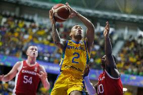 (SP)BRAZIL-RECIFE-BASKETBALL-FIBA AMERICUP-BRAZIL VS CANADA