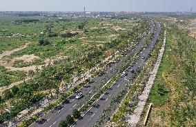 CHINA-HEBEI-XIONG'AN NEW AREA-ROAD NETWORK (CN)