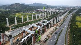 CHINA-ANHUI-CHIZHOU-RAILWAY-CONSTRUCTION (CN)