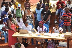 SIERRA LEONE-FREETOWN-GENERAL ELECTIONS-VOTER REGISTRATION