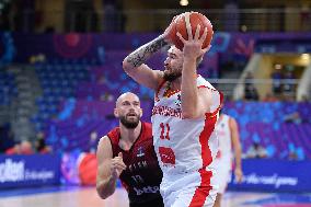 (SP)GEORGIA-TBILISI-BASKETBALL-FIBA EUROBASKET 2022-GROUP STAGE-BELGIUM VS MONTENEGRO