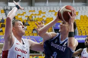 (SP)BRASIL-RECIFE-FIBA AMERICUP-CANADA VS URUGUAY