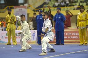 (SP)BANGLADESH-DHAKA-WUSHU-DEMONSTRATION