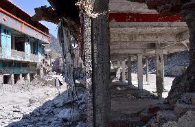 PAKISTAN-SWAT-FLOOD-DAMAGE