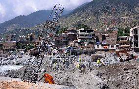 PAKISTAN-SWAT-FLOOD-DAMAGE