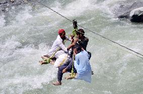 PAKISTAN-SWAT-FLOOD-DAMAGE