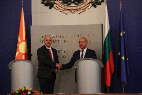 BULGARIA-SOFIA-NORTH MACEDONIA-PM-TALKS