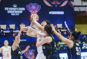 (SP)INDIA-BASKETBALL-FIBA U18 WOMEN'S ASIAN CHAMPIONSHIP-CHINA VS INDONESIA