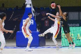 (SP)INDIA-BASKETBALL-FIBA U18 WOMEN'S ASIAN CHAMPIONSHIP-CHINA VS INDONESIA