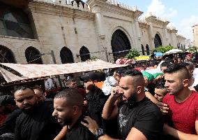 MIDEAST-JENIN-FUNERAL