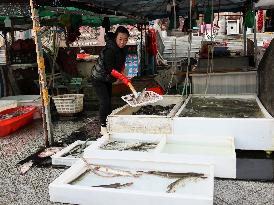 CHINA-HEILONGJIANG-FUYUAN-FISH MARKET (CN)