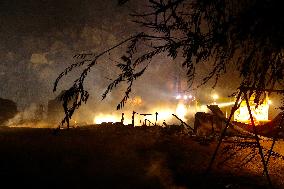 U.S.-CALIFORNIA-HEMET-WILDFIRE