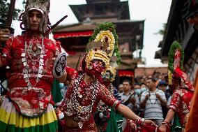 NEPAL-KATHMANDU-INDRA JATRA FESTIVAL