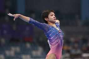 (SP)CHINA-HANGHZOU-ARTISTIC GYMNASTICS-NATIONAL CHAMPIONSHIP-WOMEN'S VAULT