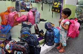 TÜRKIYE-ANKARA-INFLATION-BACK-TO-SCHOOL SHOPPING