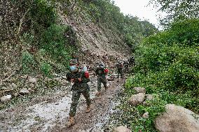 CHINA-SICHUAN-MOXI-EARTHQUAKE-SUPPLIES (CN)