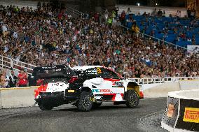 (SP)GREECE-ATHENS-WRC RALLY ACROPOLIS