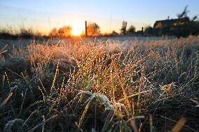 BELARUS-MINSK-SCENERY-FROST